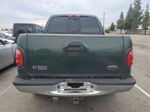 2001 Ford F150 Supercrew Green vin: 1FTRW07L21KB97751