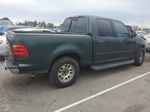 2001 Ford F150 Supercrew Green vin: 1FTRW07L21KB97751