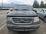 2001 Ford F150 Supercrew Green vin: 1FTRW07L21KB97751