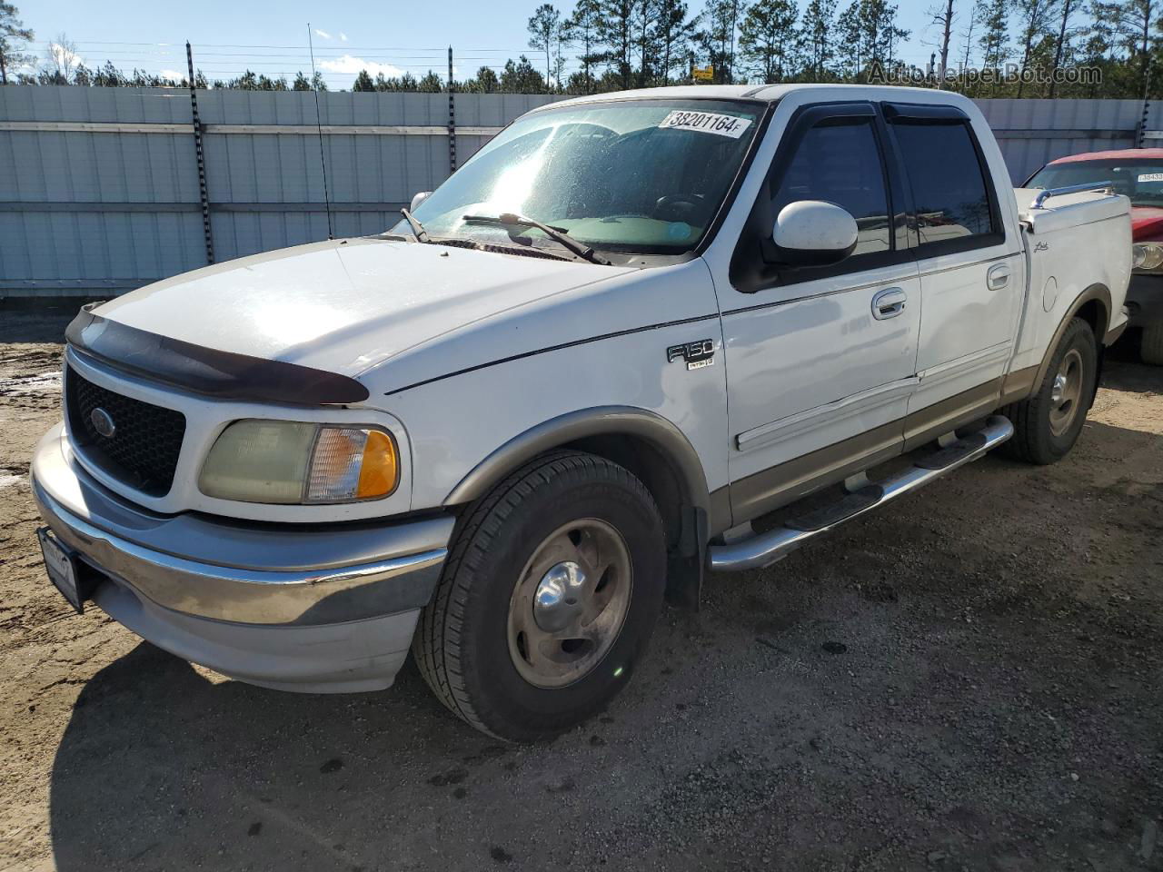 2003 Ford F150 Supercrew White vin: 1FTRW07L33KA45738