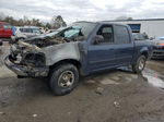 2003 Ford F150 Supercrew Blue vin: 1FTRW07L33KB56001