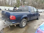 2003 Ford F150 Supercrew Blue vin: 1FTRW07L33KB56001