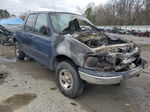 2003 Ford F150 Supercrew Синий vin: 1FTRW07L33KB56001