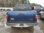 2003 Ford F150 Supercrew Blue vin: 1FTRW07L33KB56001