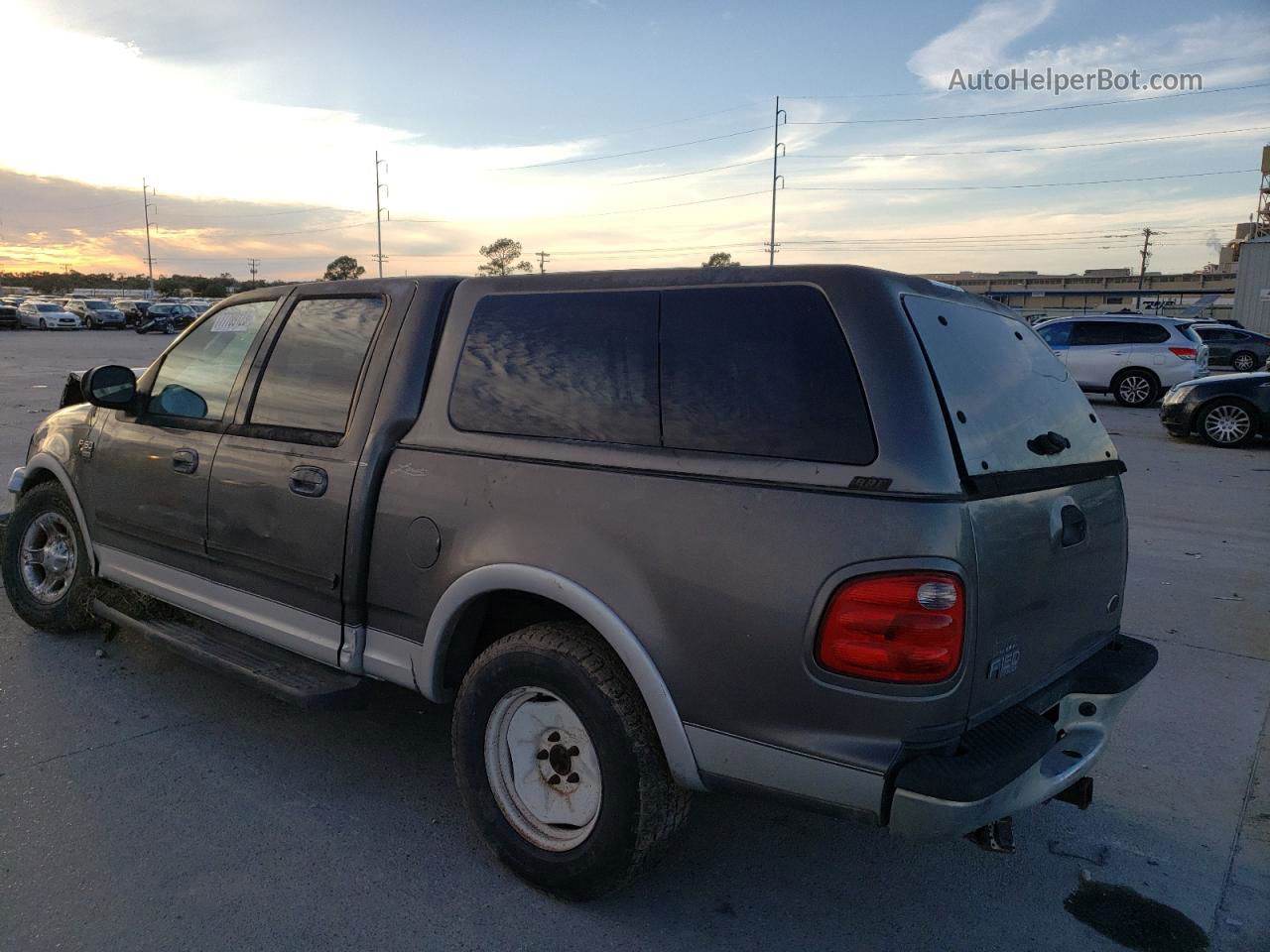 2003 Ford F150 Supercrew Gray vin: 1FTRW07L33KC61069