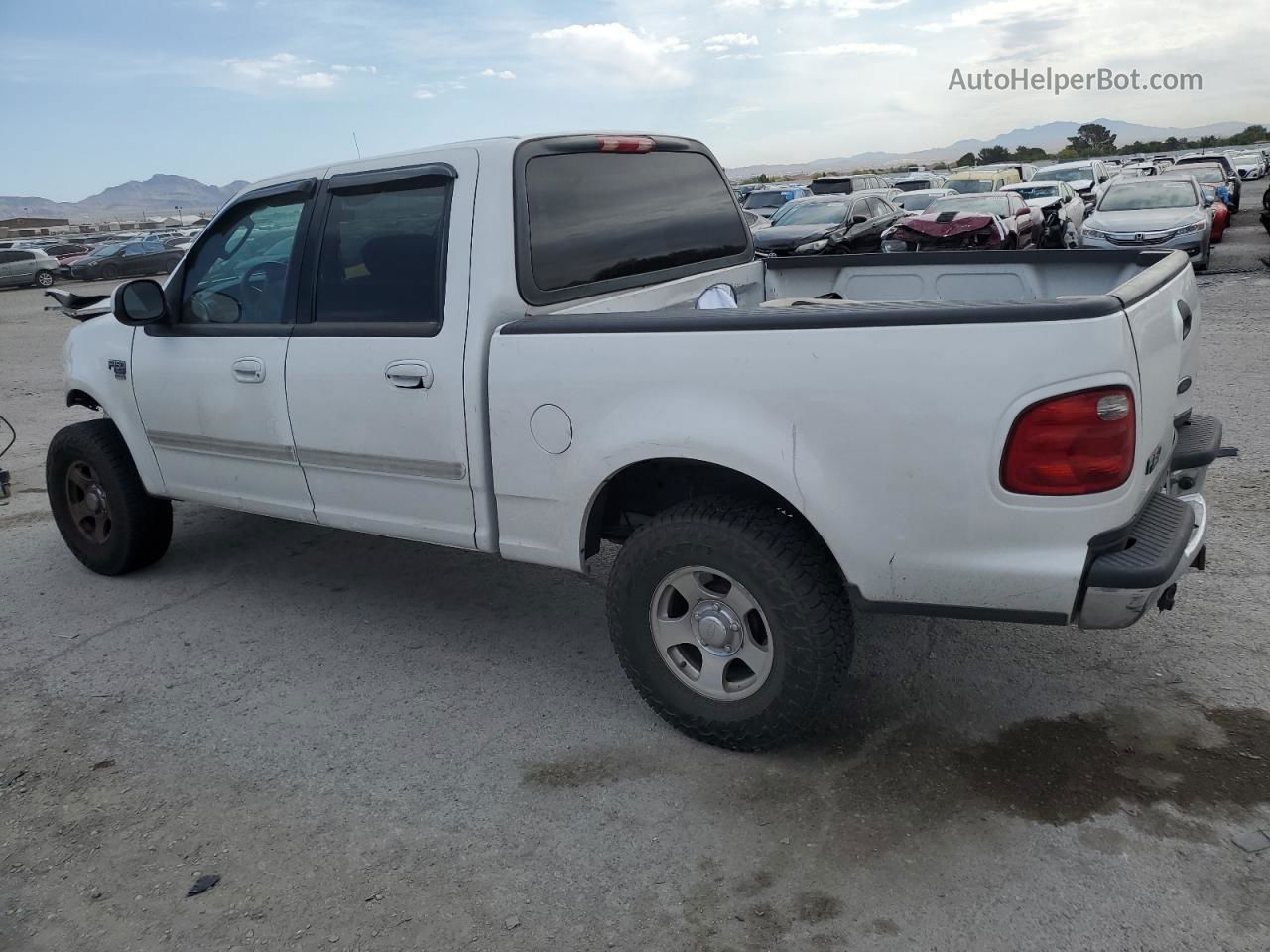 2003 Ford F150 Supercrew Белый vin: 1FTRW07L33KD63455