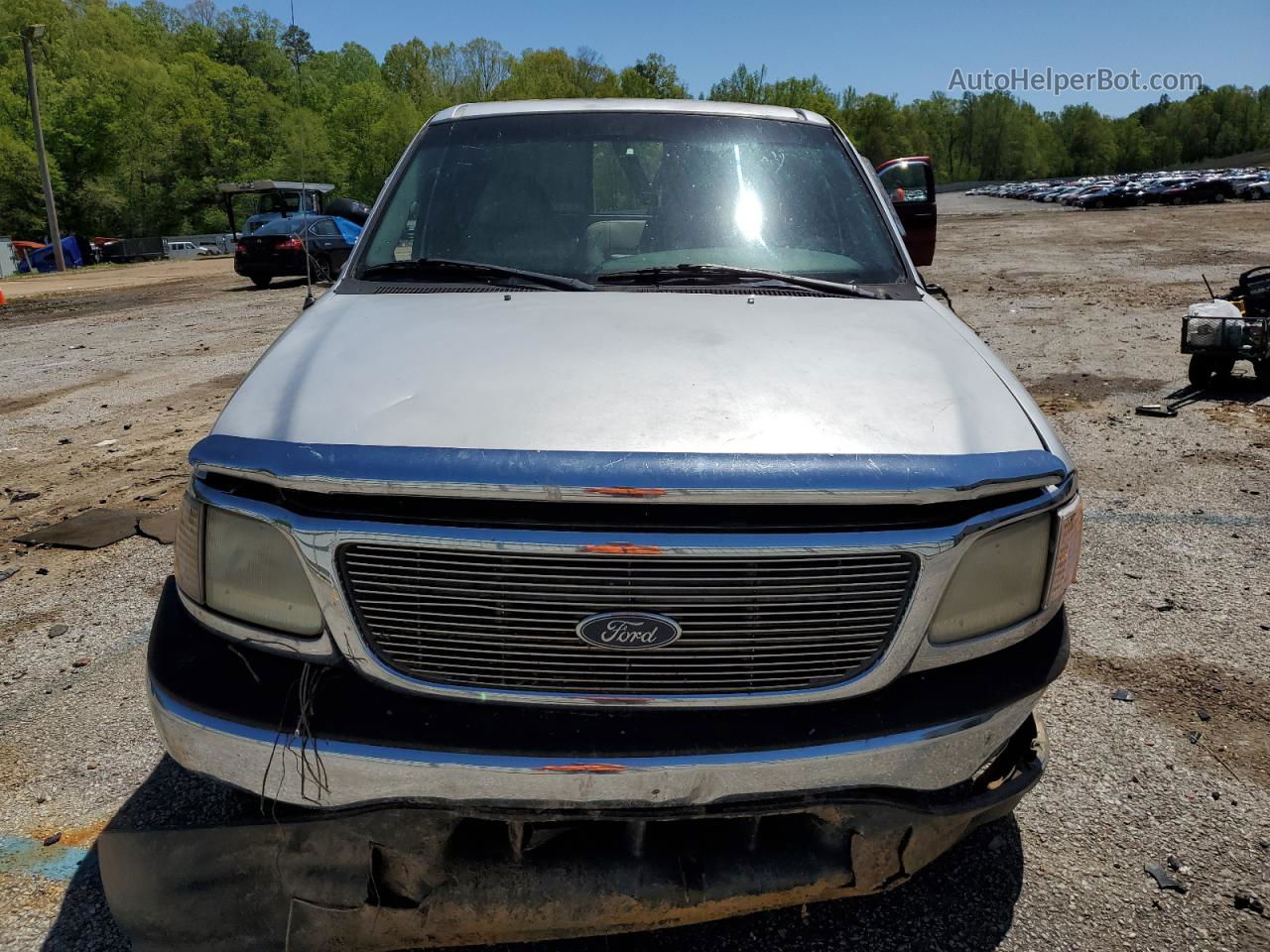 2001 Ford F150 Supercrew Silver vin: 1FTRW07L41KD78589