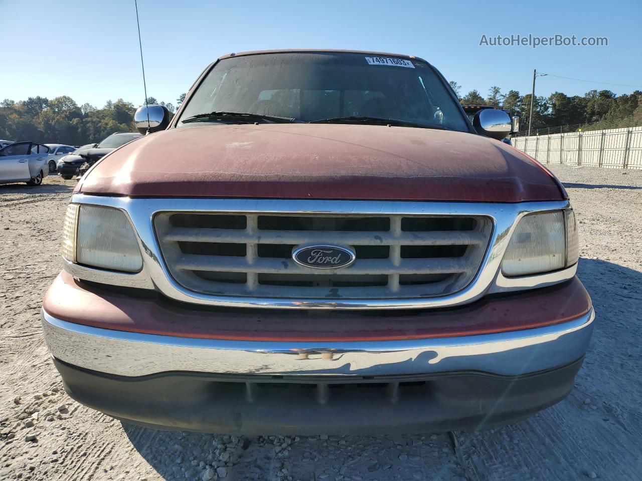 2001 Ford F150 Supercrew Red vin: 1FTRW07L41KD84280