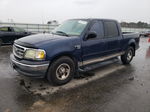 2003 Ford F150 Supercrew Blue vin: 1FTRW07L43KA54643