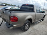 2003 Ford F150 Supercrew Beige vin: 1FTRW07L43KA81972