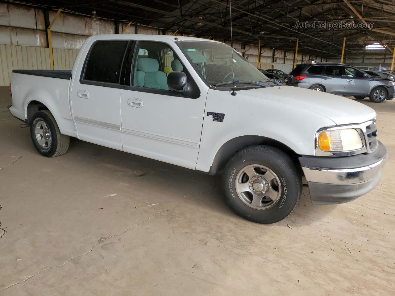 2003 Ford F150 Supercrew Белый vin: 1FTRW07L43KC39579