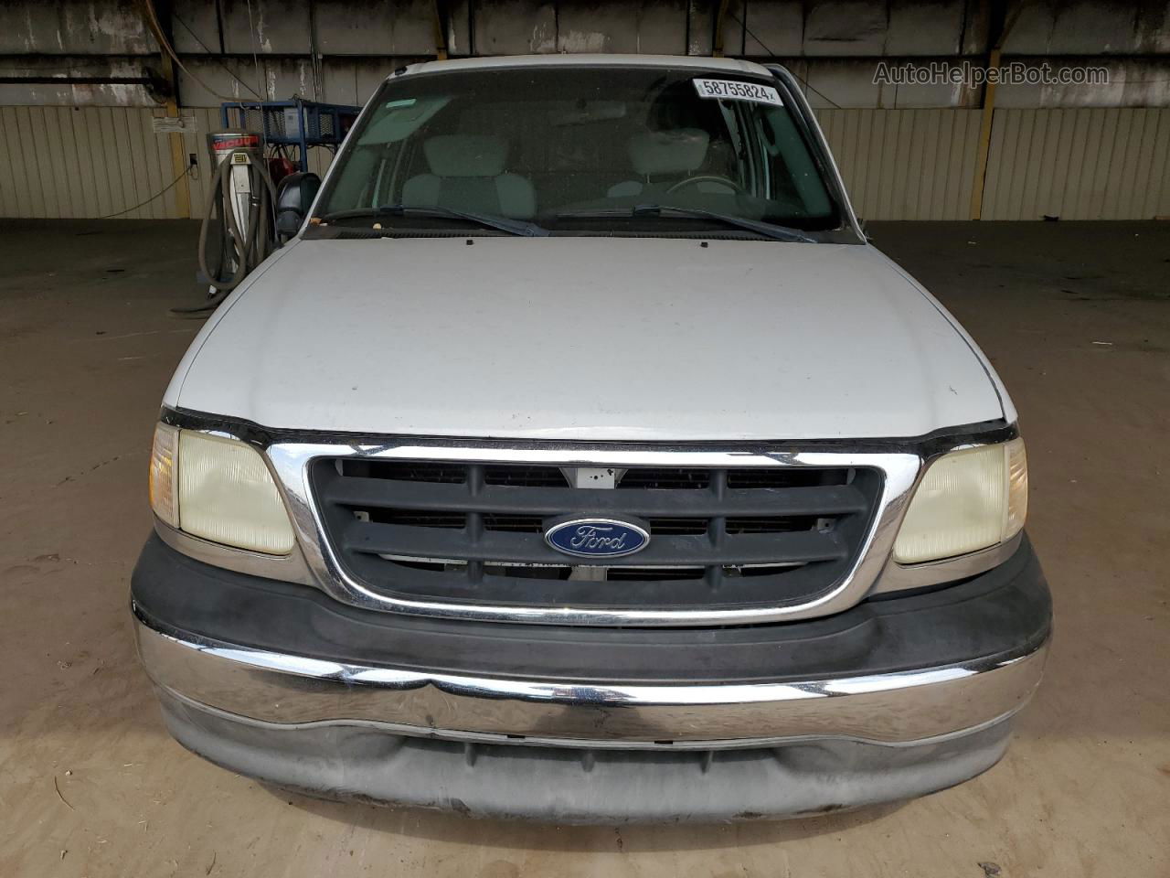 2003 Ford F150 Supercrew Белый vin: 1FTRW07L43KC39579