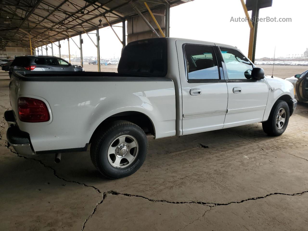 2003 Ford F150 Supercrew White vin: 1FTRW07L43KC39579