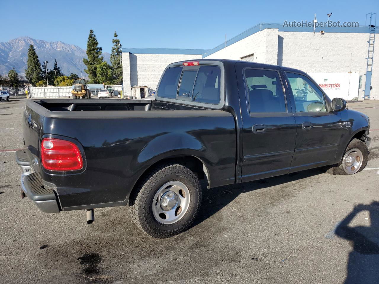 2003 Ford F150 Supercrew Black vin: 1FTRW07L53KB29690