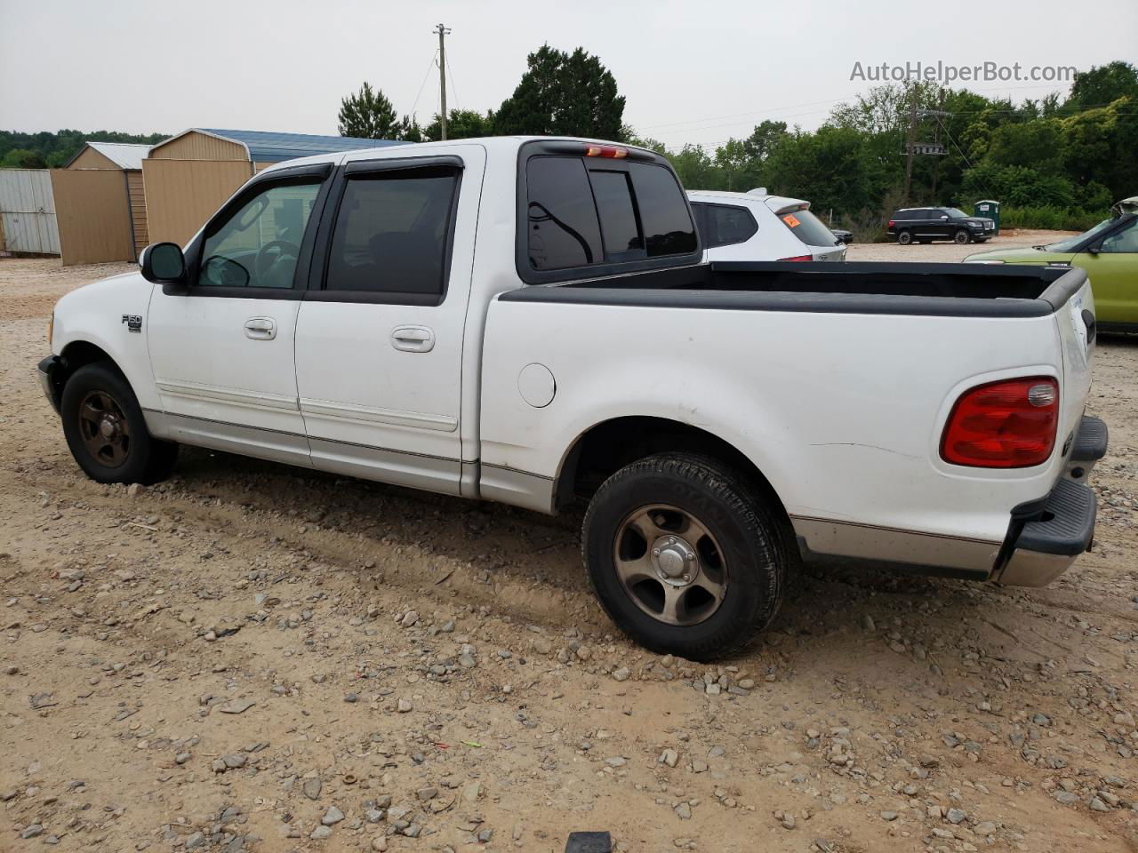 2003 Ford F150 Supercrew White vin: 1FTRW07L53KD94481