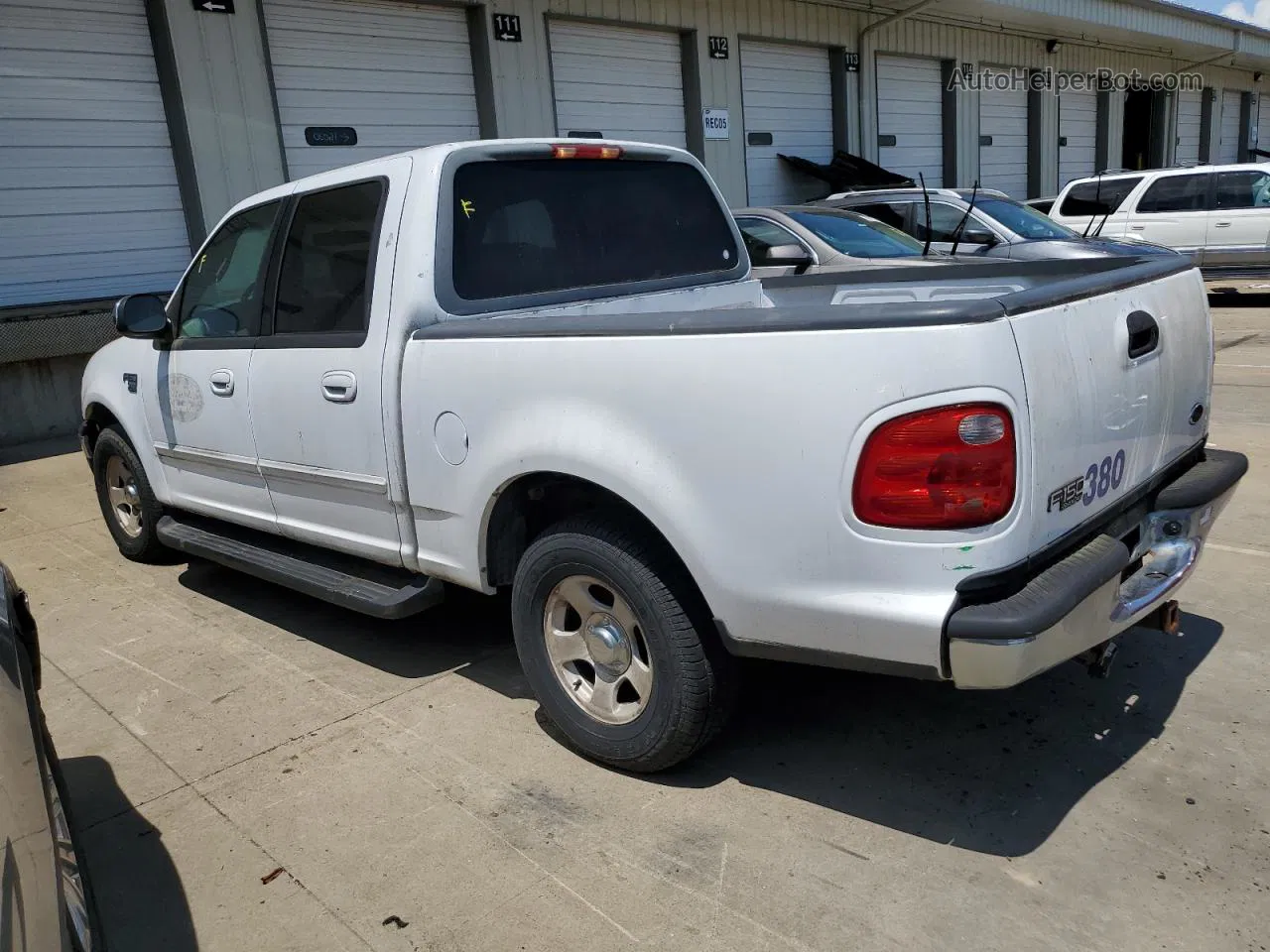 2001 Ford F150 Supercrew White vin: 1FTRW07L61KA42829