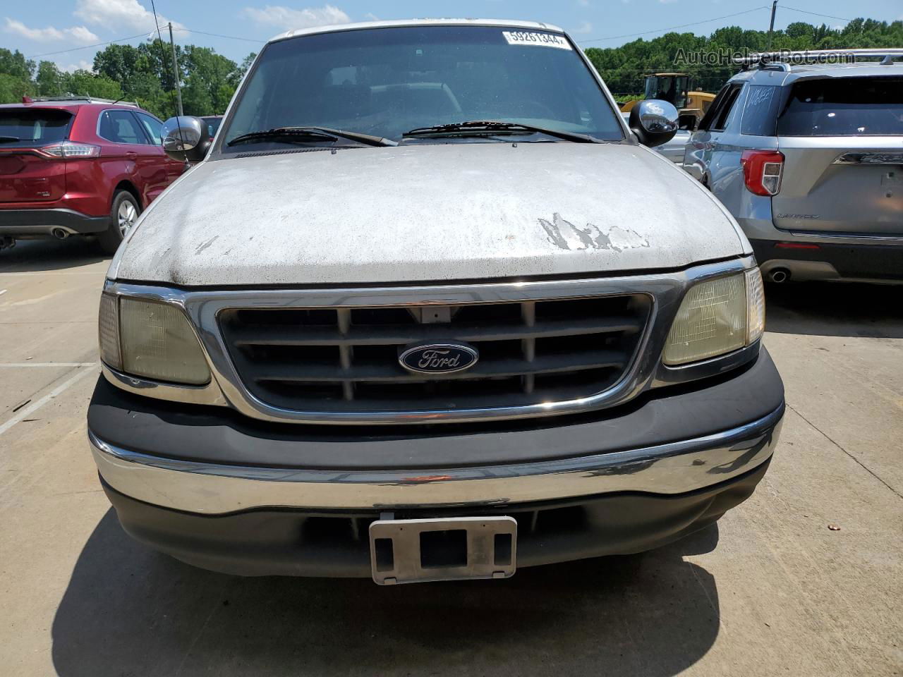 2001 Ford F150 Supercrew White vin: 1FTRW07L61KA42829