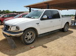 2001 Ford F150 Supercrew White vin: 1FTRW07L61KE68424