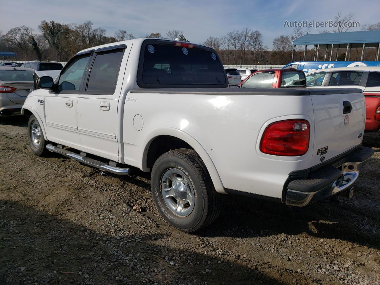 2003 Ford F150 Supercrew White vin: 1FTRW07L63KA81374