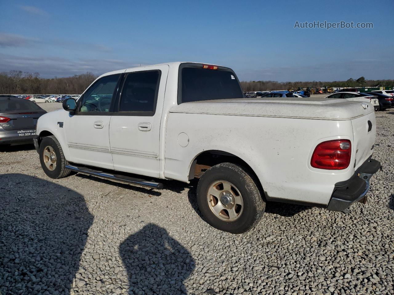 2003 Ford F150 Supercrew White vin: 1FTRW07L63KB19914