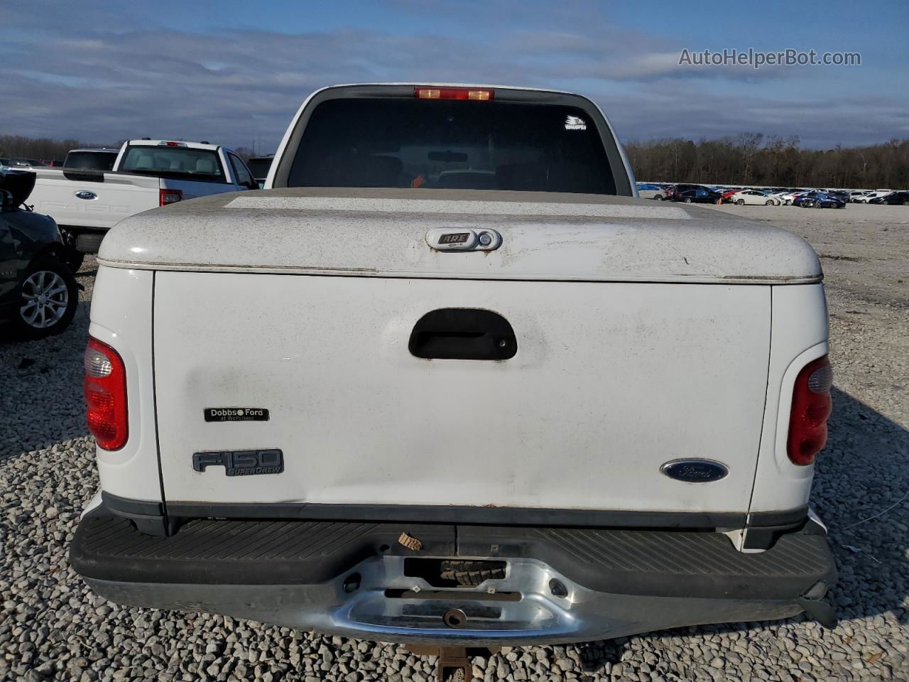 2003 Ford F150 Supercrew White vin: 1FTRW07L63KB19914