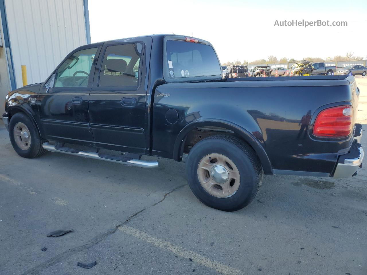 2003 Ford F150 Supercrew Black vin: 1FTRW07L63KD16226