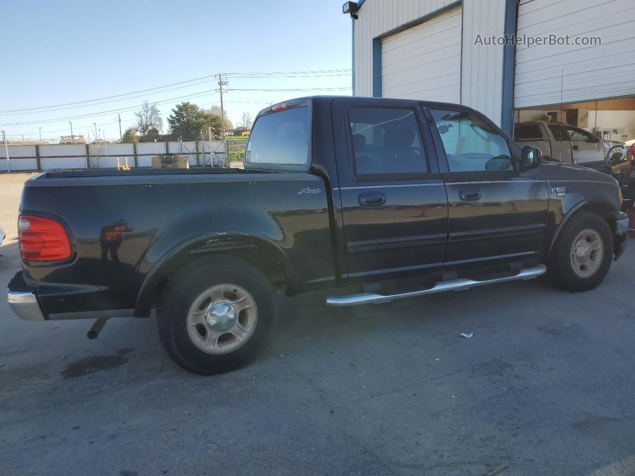 2003 Ford F150 Supercrew Black vin: 1FTRW07L63KD16226