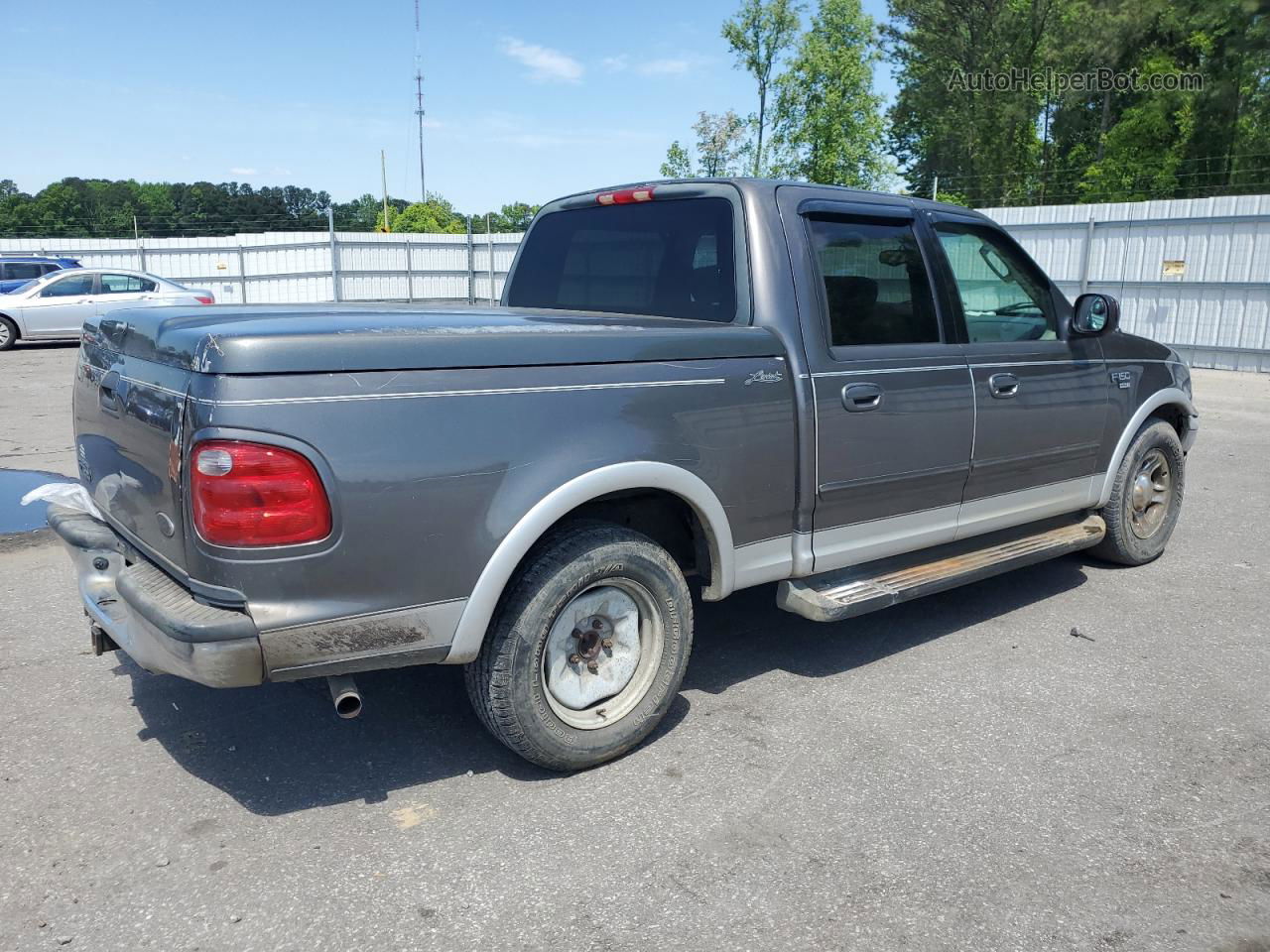 2003 Ford F150 Supercrew Charcoal vin: 1FTRW07L63KD34208