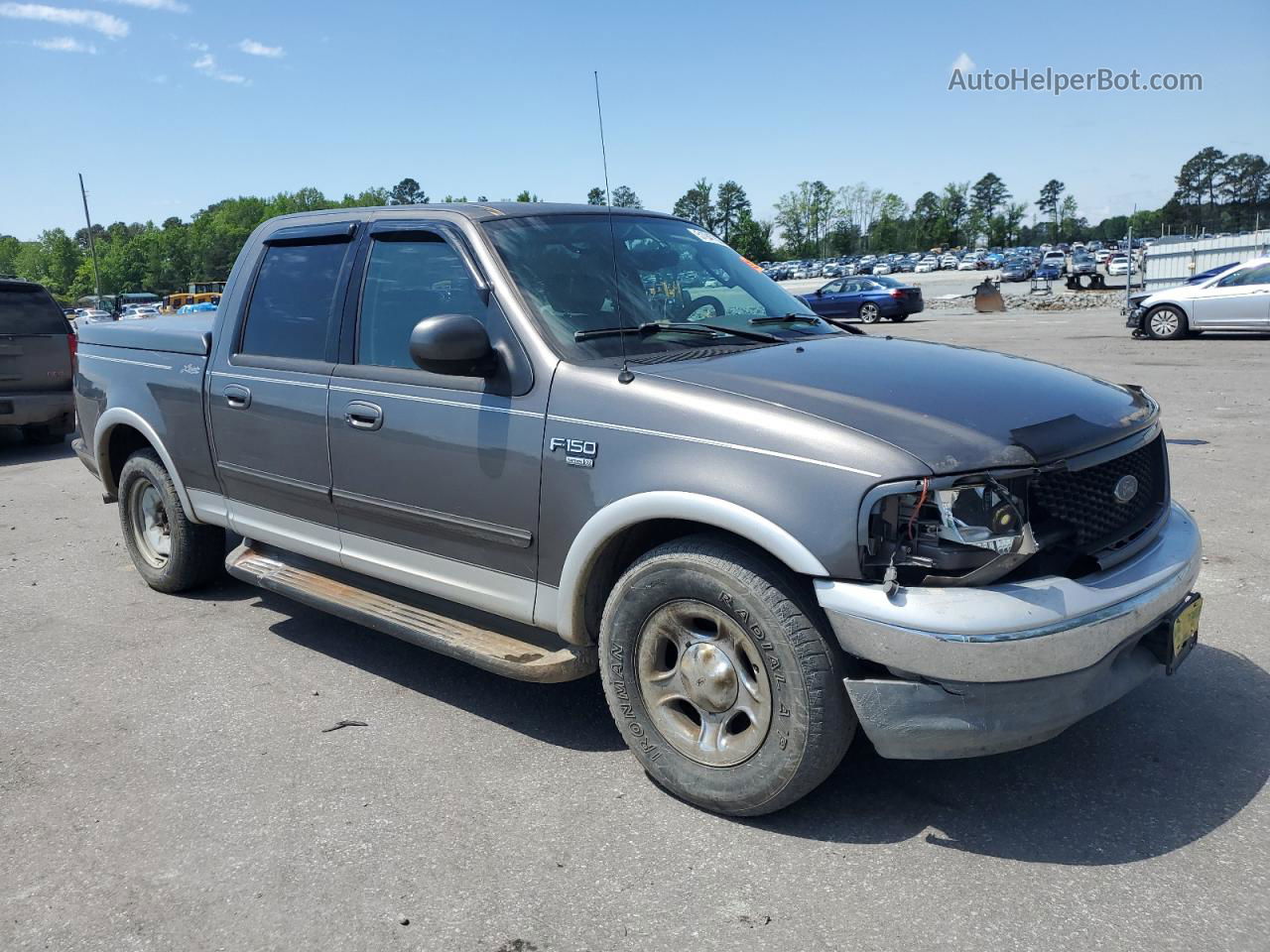 2003 Ford F150 Supercrew Угольный vin: 1FTRW07L63KD34208