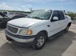 2001 Ford F150 Supercrew White vin: 1FTRW07L71KC62450