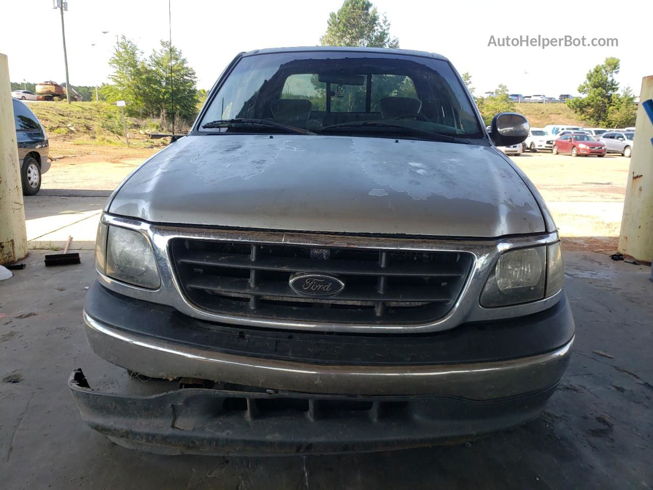 2001 Ford F150 Supercrew Silver vin: 1FTRW07L71KF72193