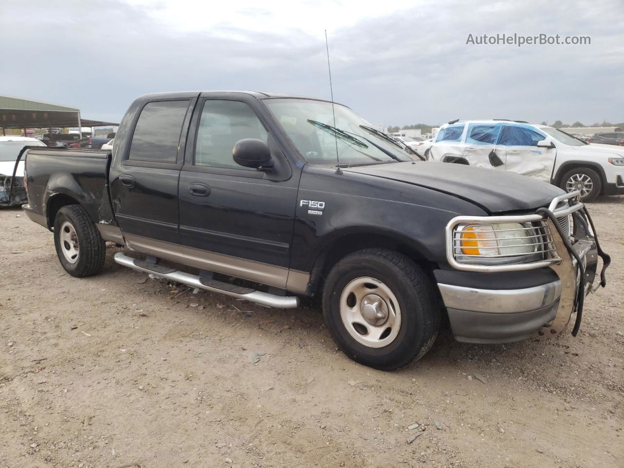 2003 Ford F150 Supercrew Black vin: 1FTRW07L73KB84609