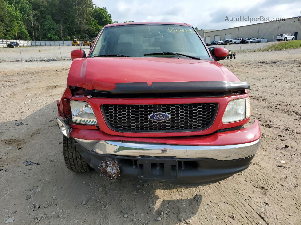 2003 Ford F150 Supercrew Red vin: 1FTRW07L73KD71008