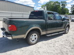 2001 Ford F150 Supercrew Green vin: 1FTRW07L81KF04548