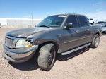 2003 Ford F150 Supercrew Gray vin: 1FTRW07L83KA66049