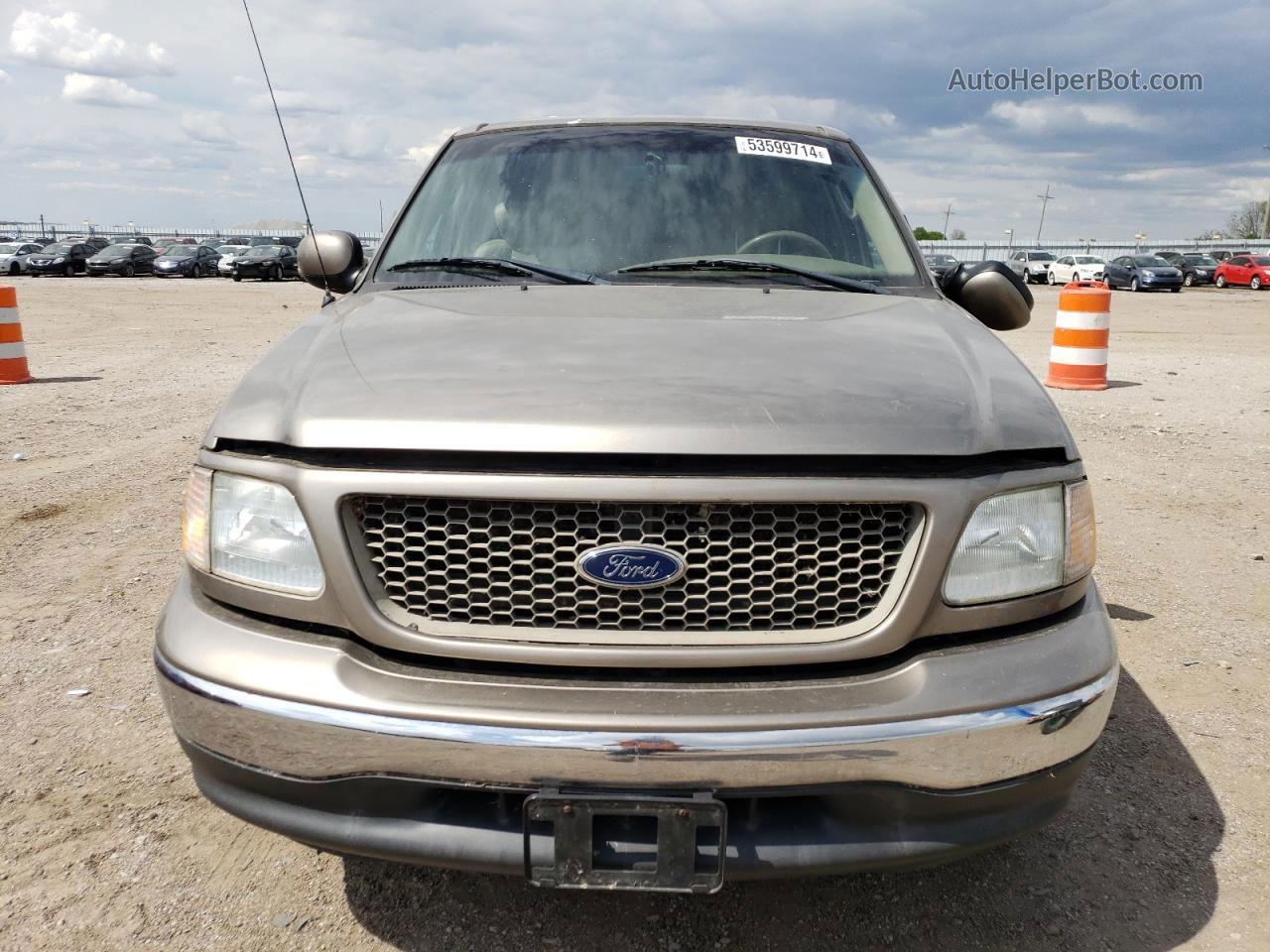 2003 Ford F150 Supercrew Желто-коричневый vin: 1FTRW07L83KC31095