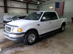 2001 Ford F150 Supercrew White vin: 1FTRW07L91KC12147