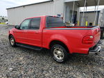 2003 Ford F150 Supercrew Red vin: 1FTRW07L93KA76217