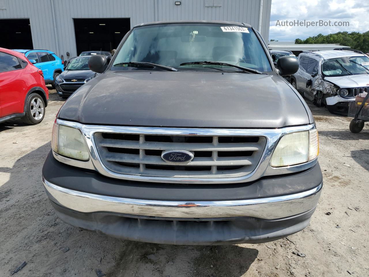 2003 Ford F150 Supercrew Gray vin: 1FTRW07L93KD33280