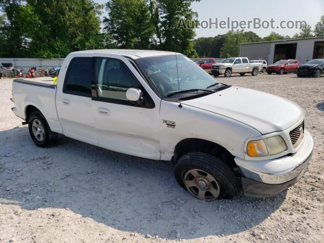 2003 Ford F150 Supercrew White vin: 1FTRW07L93KD63458