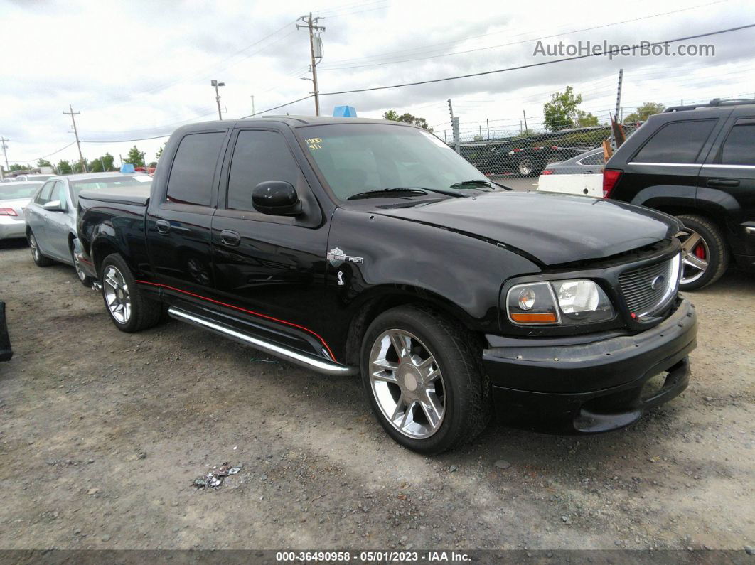 2001 Ford F-150 Supercrew Xlt/lariat Black vin: 1FTRW07LX1KB08797