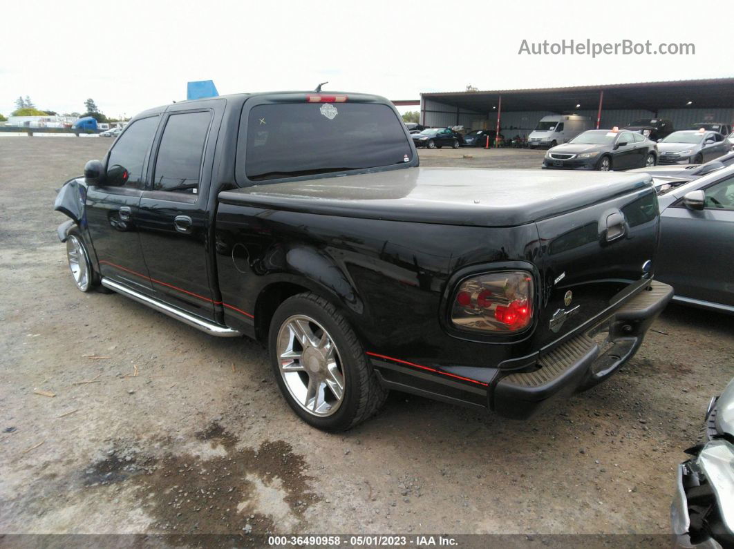 2001 Ford F-150 Supercrew Xlt/lariat Black vin: 1FTRW07LX1KB08797