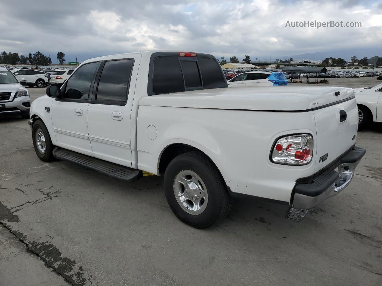 2001 Ford F150 Supercrew White vin: 1FTRW07LX1KB77893