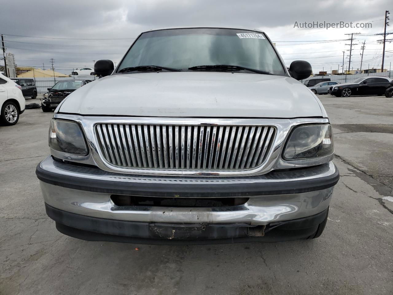 2001 Ford F150 Supercrew White vin: 1FTRW07LX1KB77893