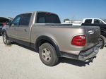 2001 Ford F150 Supercrew Tan vin: 1FTRW07W01KE49359