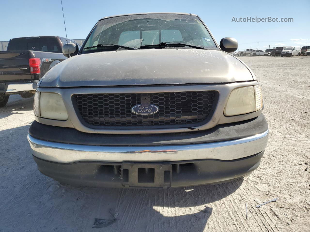 2001 Ford F150 Supercrew Tan vin: 1FTRW07W01KE49359