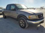 2001 Ford F150 Supercrew Tan vin: 1FTRW07W01KE49359