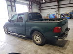 2001 Ford F150 Supercrew Green vin: 1FTRW07W11KD95375