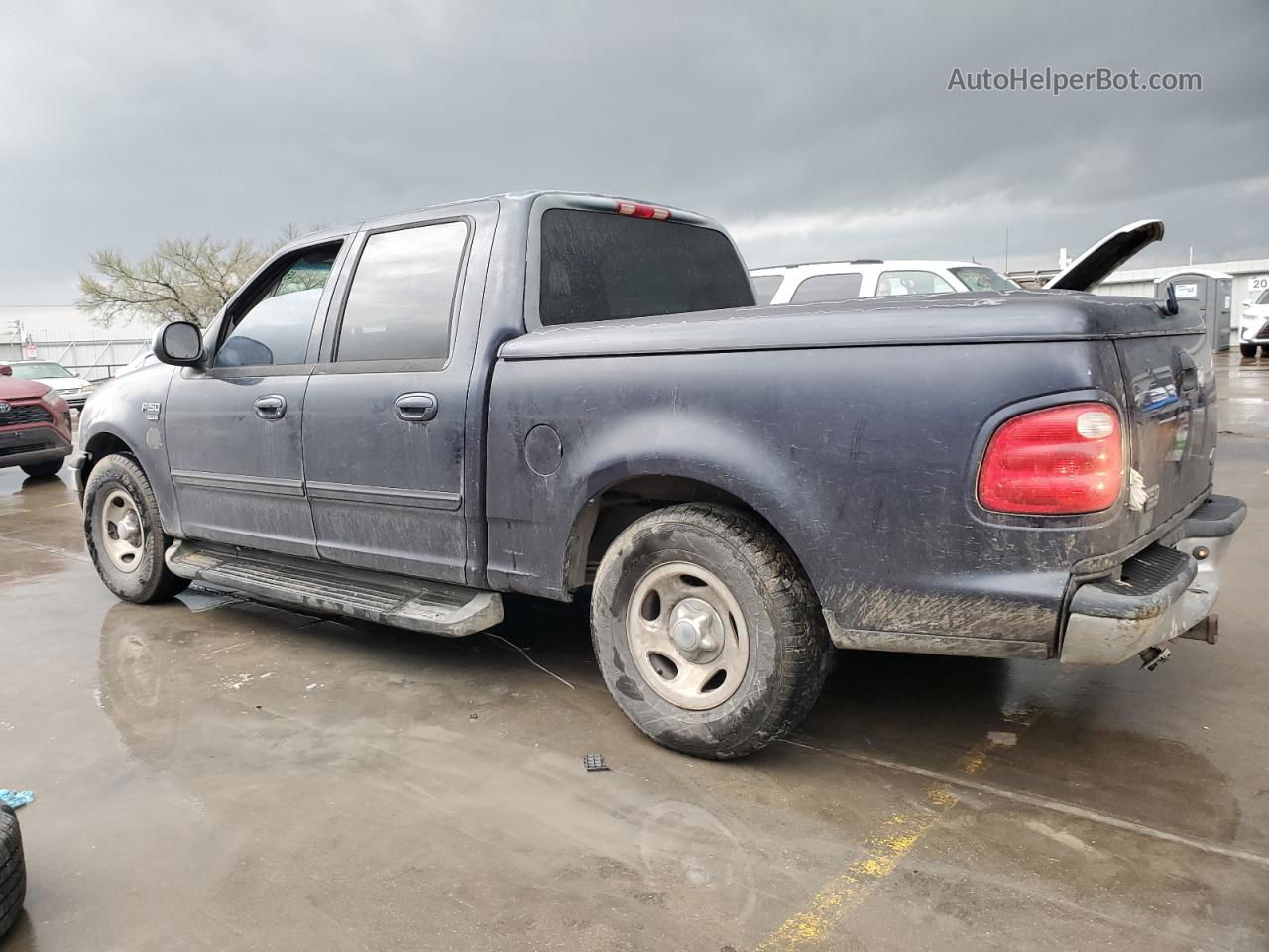 2001 Ford F150 Supercrew Gray vin: 1FTRW07W11KE02910