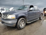 2001 Ford F150 Supercrew Gray vin: 1FTRW07W11KE02910